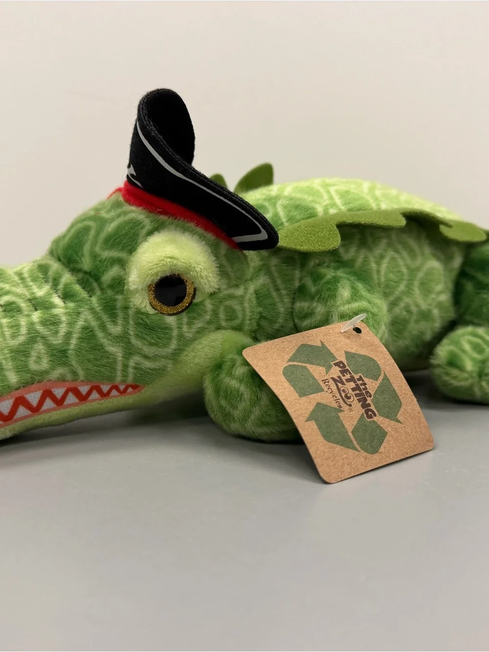 NWT The Petting Zoo - Pirate Alligator